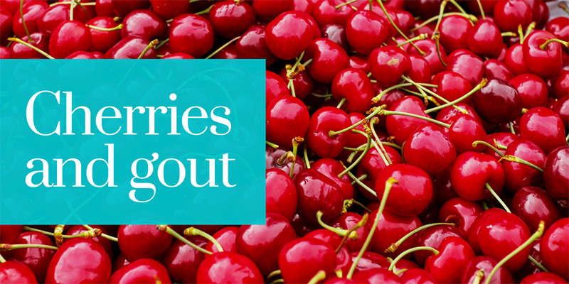 cherries and gout