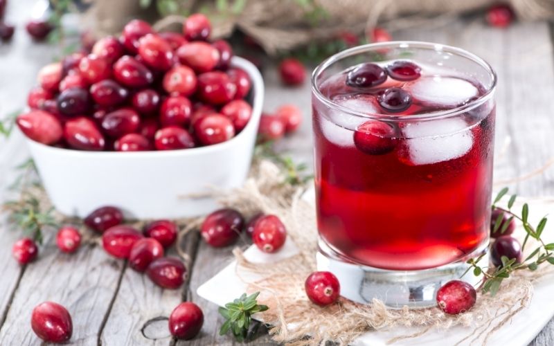 cranberry juice for gout