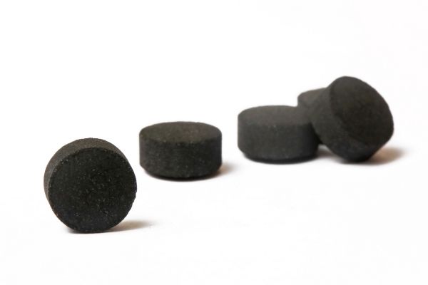 Activated charcoal pills